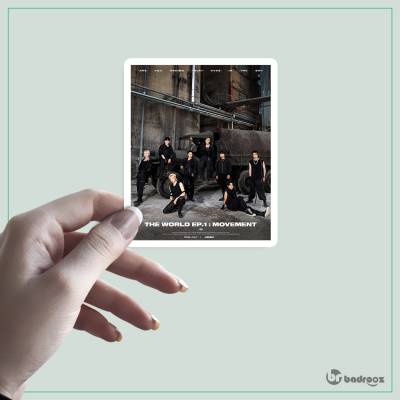 استیکر ateez the world 2