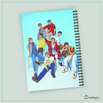 دفتر یادداشت ateez treasure 3
