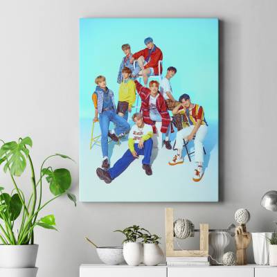 تابلو کنواس ateez treasure 3