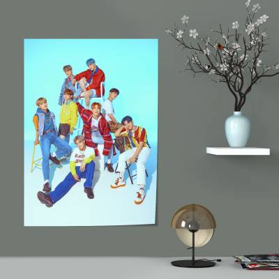 پوستر سیلک ateez treasure 3