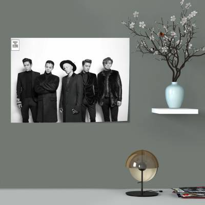 پوستر سیلک big bang 4