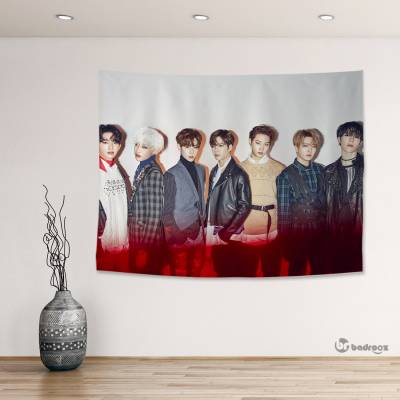 بک دراپ got7 arrival