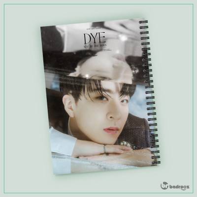 دفتر یادداشت got7 dye Youngjae 