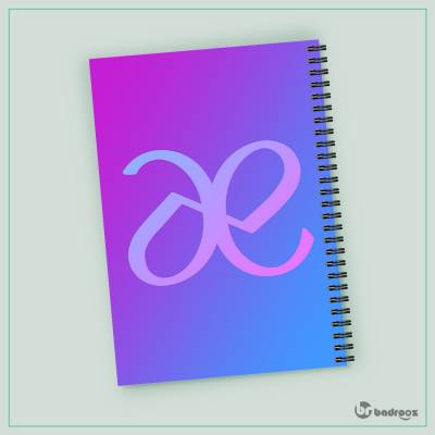 دفتر یادداشت aespa logo 3