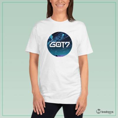 تی شرت زنانه got7 logo 2