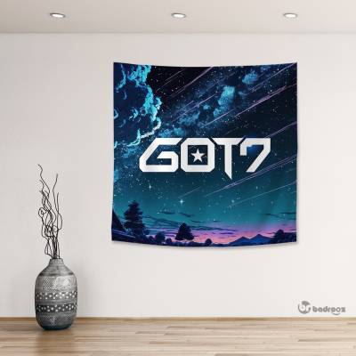 بک دراپ مربع got7 logo 2