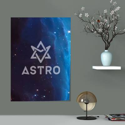 پوستر سیلک ASTRO logo