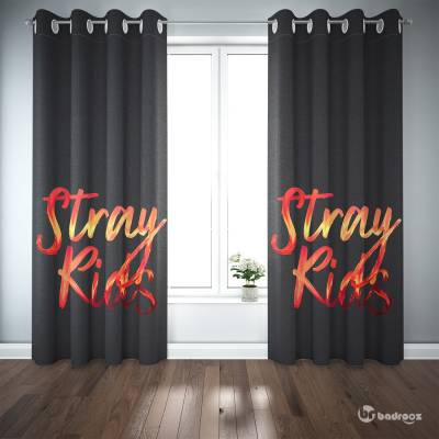 پرده پانچ stray kids logo 3