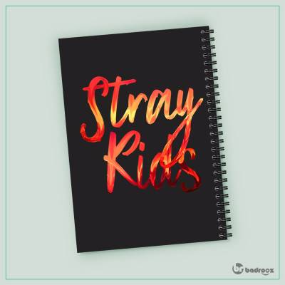 دفتر یادداشت stray kids logo 3