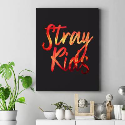 تابلو کنواس stray kids logo 3