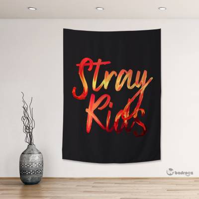 بک دراپ stray kids logo 3