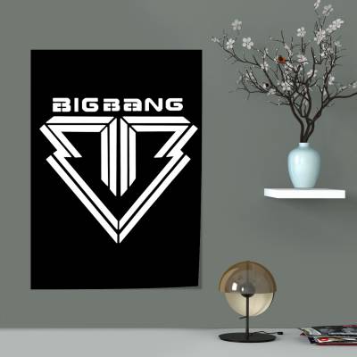 پوستر سیلک bigbang logo