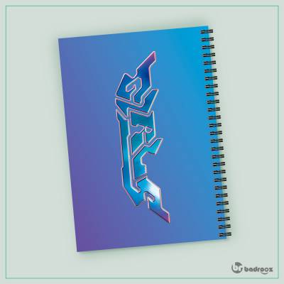 دفتر یادداشت aespa girls logo