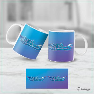 ماگ  aespa girls logo