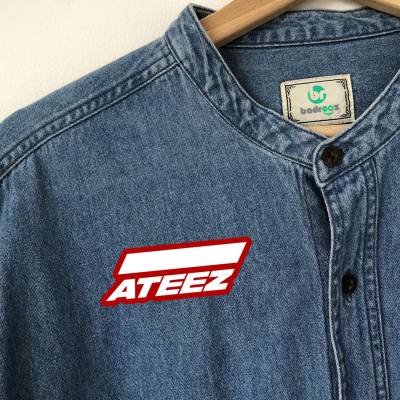پچ حرارتی  ateez logo