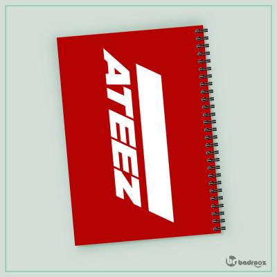 دفتر یادداشت ateez logo