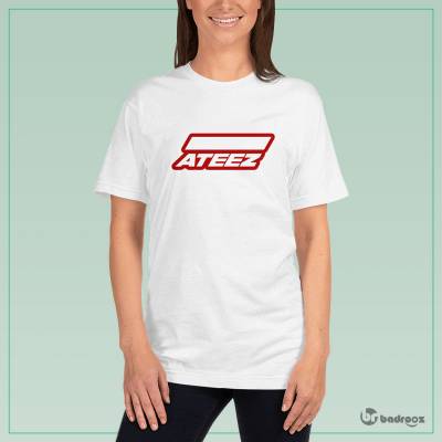 تی شرت زنانه ateez logo