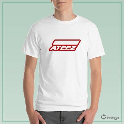 تی شرت مردانه ateez logo