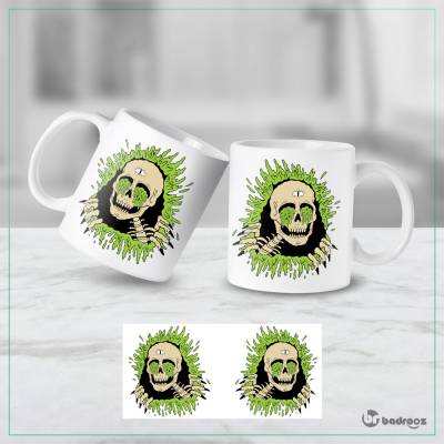 ماگ  اسکلت و چشم سوم 