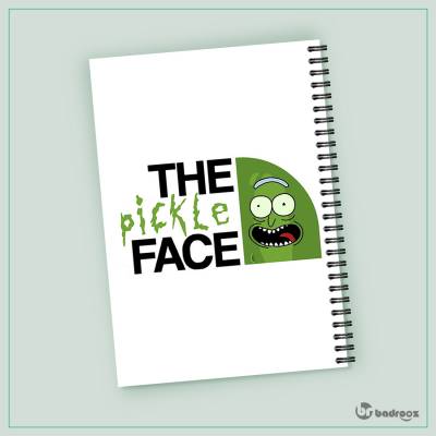 دفتر یادداشت the pickle face