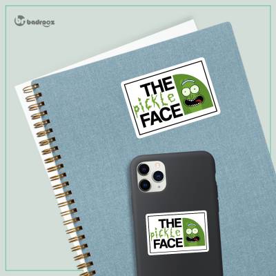 استیکر the pickle face