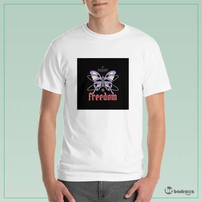 تی شرت مردانه freedom-