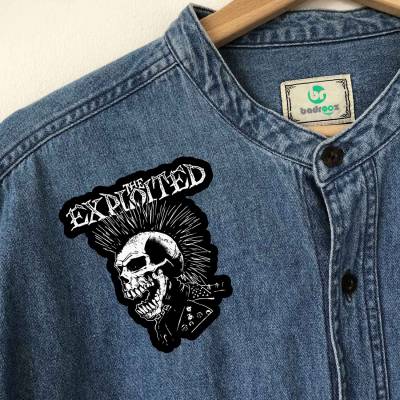 پچ حرارتی  Punk Rock skeleton