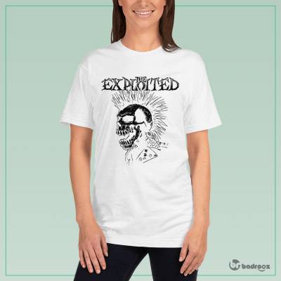 تی شرت زنانه Punk Rock skeleton 2