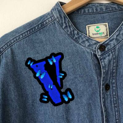 پچ حرارتی  Velone Butterfly Blue