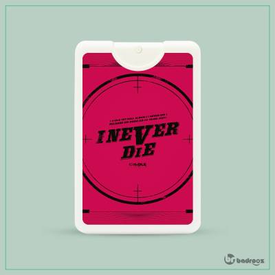 عطرجیبی gidle i never die poster 2