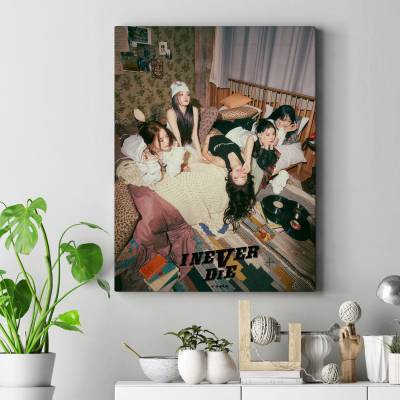 تابلو کنواس (بوم) gidle i never die 2