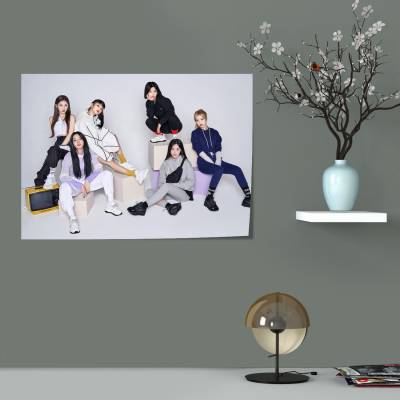 پوستر سیلک gidle ot6