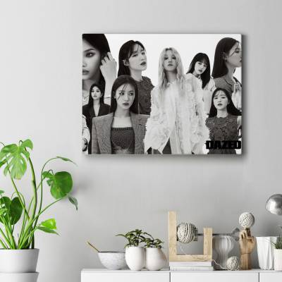 تابلو کنواس (بوم) gidle 2