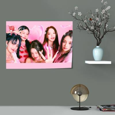 پوستر سیلک gidle queencard