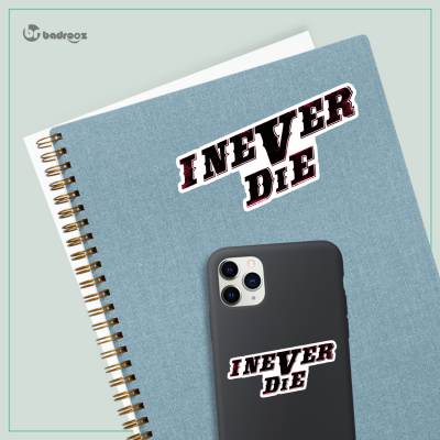 استیکر gidle i never die logo