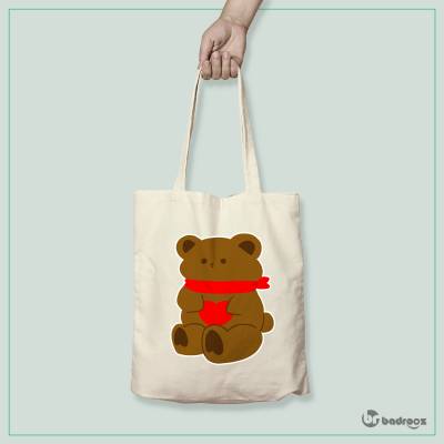 کیف خرید کتان Teddy