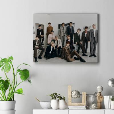 تابلو کنواس (بوم) seventeen an ode