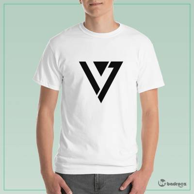 تی شرت مردانه seventeen logo