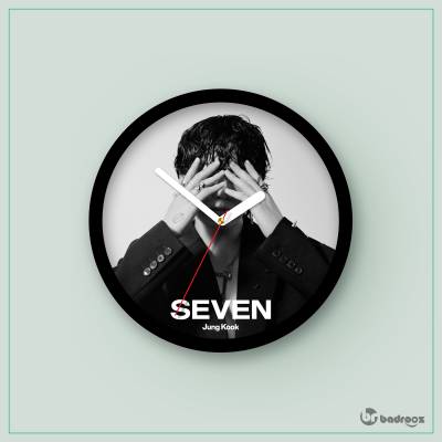 ساعت دیواری  jungkook seven