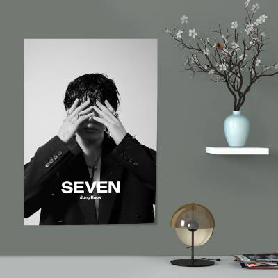 پوستر سیلک jungkook seven