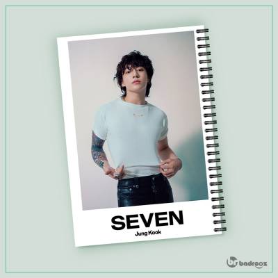 دفتر یادداشت jungkook seven teaser