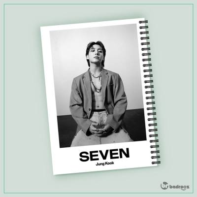 دفتر یادداشت jungkook seven 2
