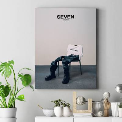 تابلو کنواس (بوم) jungkook bts seven 2