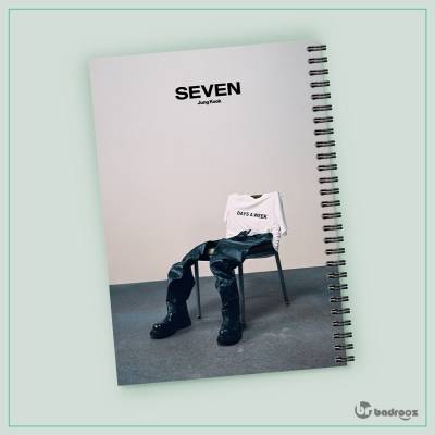 دفتر یادداشت jungkook bts seven 2