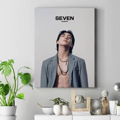 تابلو کنواس (بوم) bts jungkook seven
