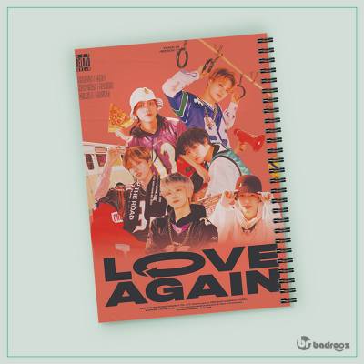 دفتر یادداشت nct dream  love again