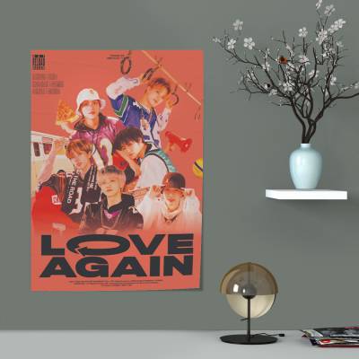 پوستر سیلک nct dream  love again