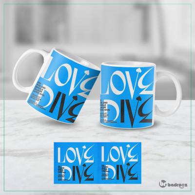 ماگ  IVE love dive