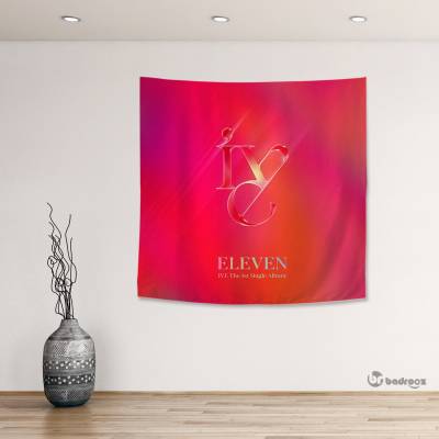 بک دراپ مربع IVE eleven 