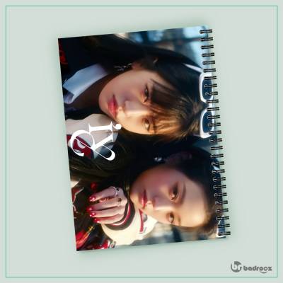 دفتر یادداشت IVE wonyoung and yujin